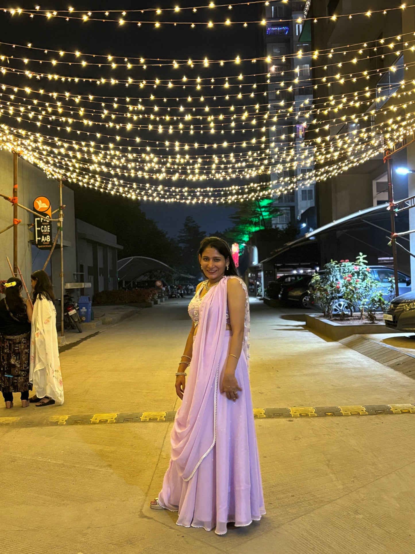 Twilight Petal Lehenga Set